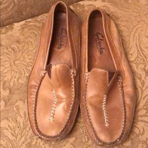 Clarks leather loafers!
